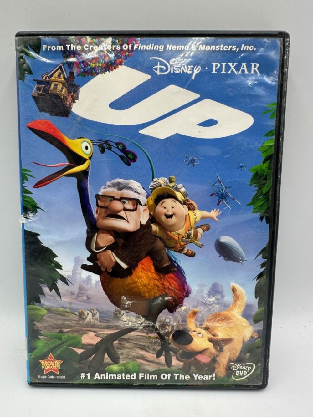 Disney Pixar Up 2009 DVD PG Ed Asner Walt Disney Studios Animated Adventure